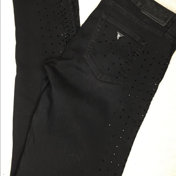 Guess Black Jeans size 32” - Picture 5 of 8